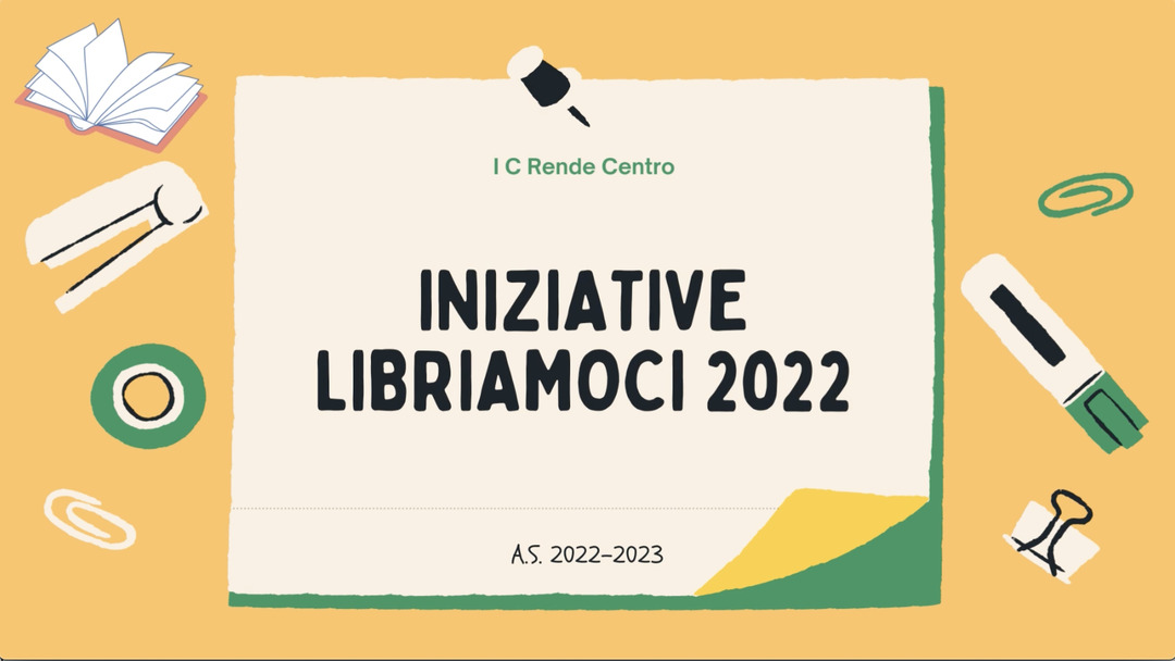 Iniziative Libriamoci 2022 - 2023
